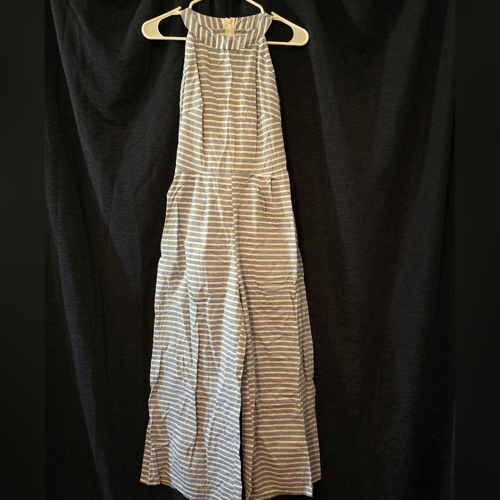 CHIC BOUTIQUE ROSE HALTER JUMPSUIT